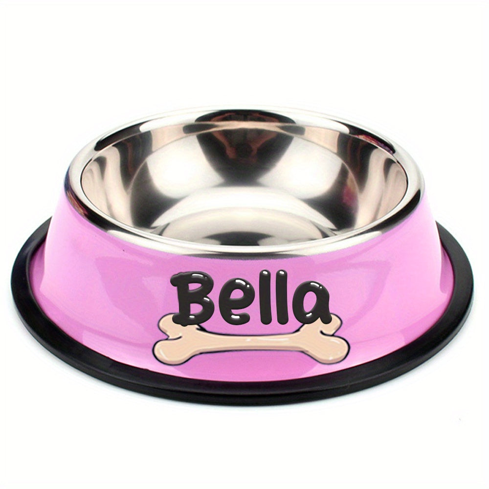 Gamelle Personnalisee Rose bella avec OS