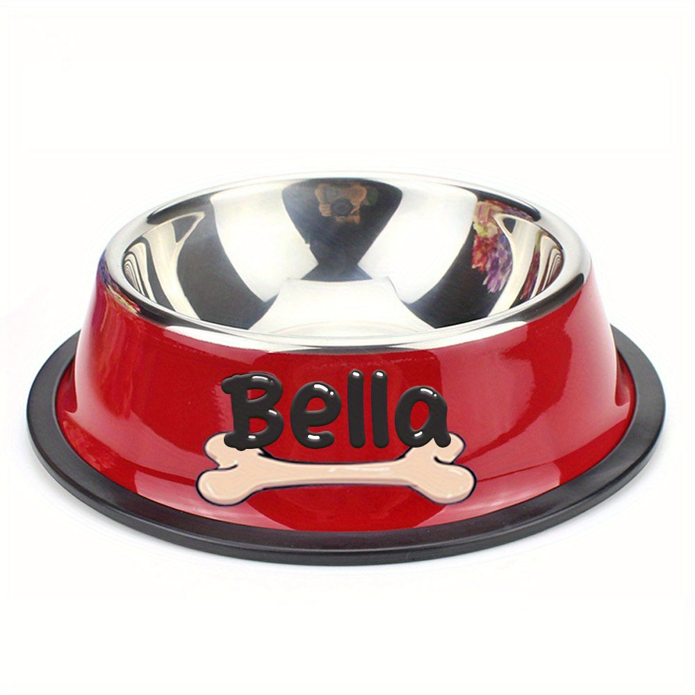 Gamelle personnalisée Rouge Bella avec OS
