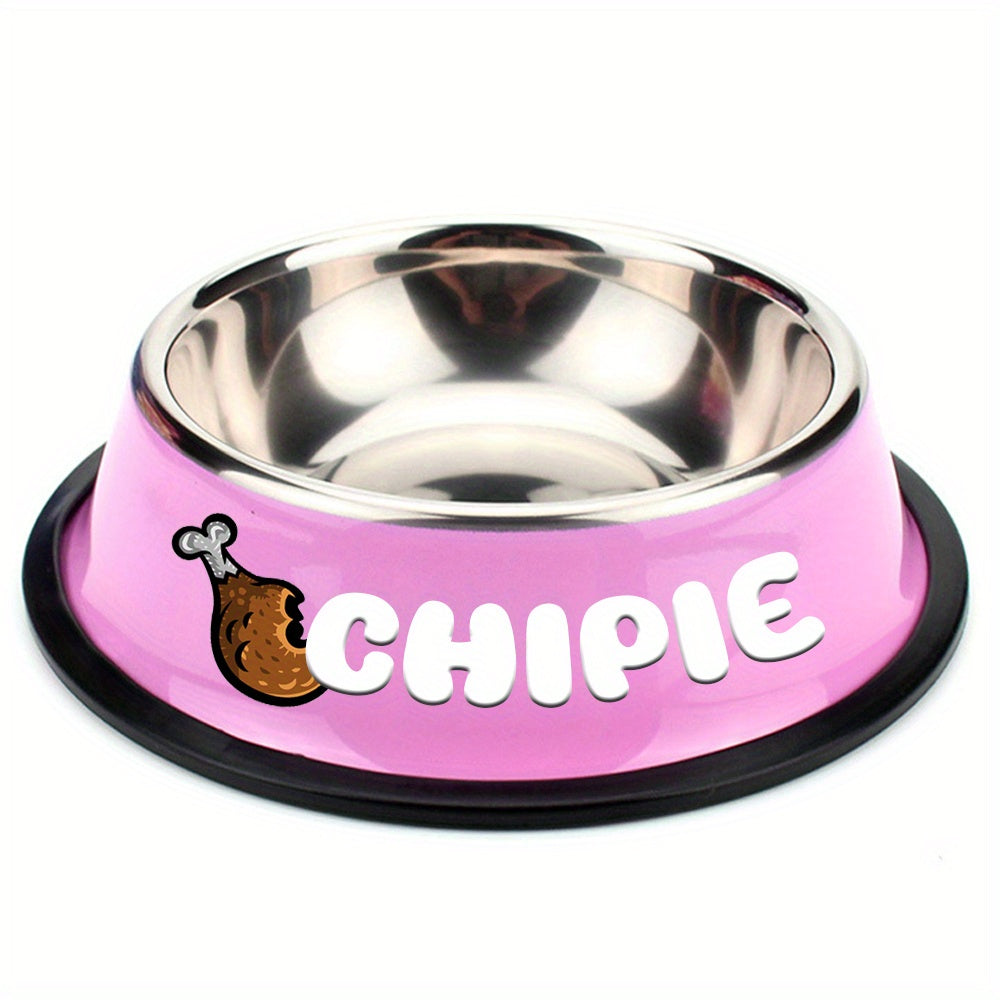 Gamelle personnalisée chipie