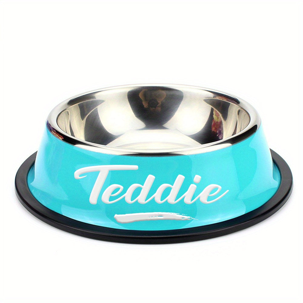 Gamelle Personnalisée Cyan Teddie