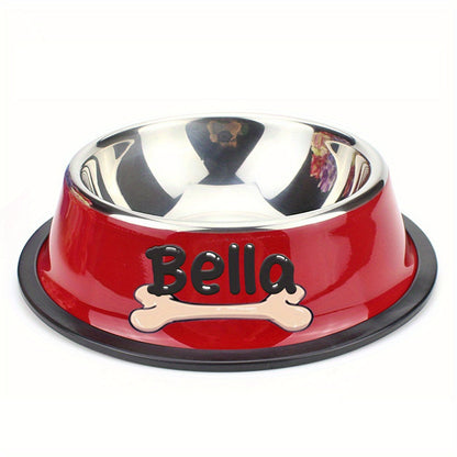Gamelle personnalisée Rouge Bella avec OS